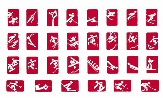 北京2022年冬奥会图标