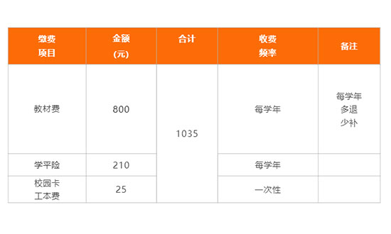 广美附中AIP学杂费