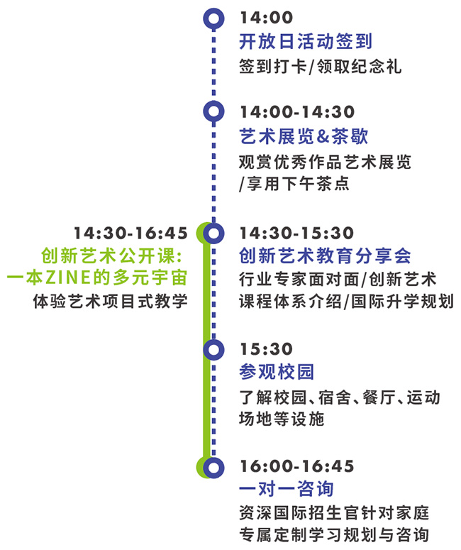GISA校园开放日活动时间安排表
