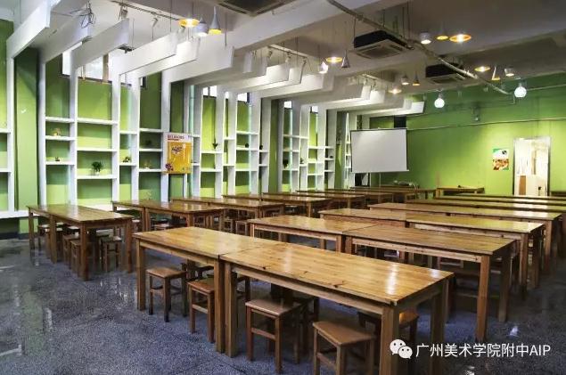 广州美术学院附中AIP校园食堂