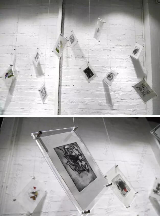 在英格兰的种种演变为展厅中的一件件作品