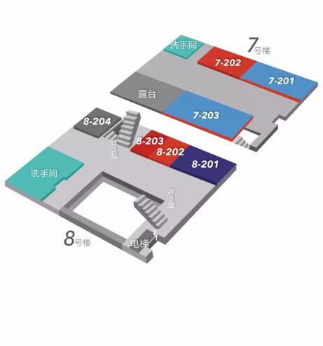 AIP校园开放日区域分布图2