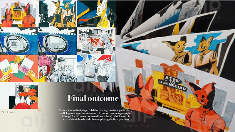 AIP高三毕业生李洁然的个人作品